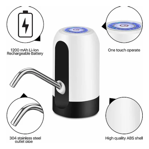Water Bottle Pump,BPA-Free Electric Drinking Water Pump,USB